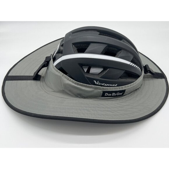 DeBrim & Victgoal Bicycle Helmet With Wide Sun Brim Adjustable Size 57-62CM Ligh - Picture 4 of 6